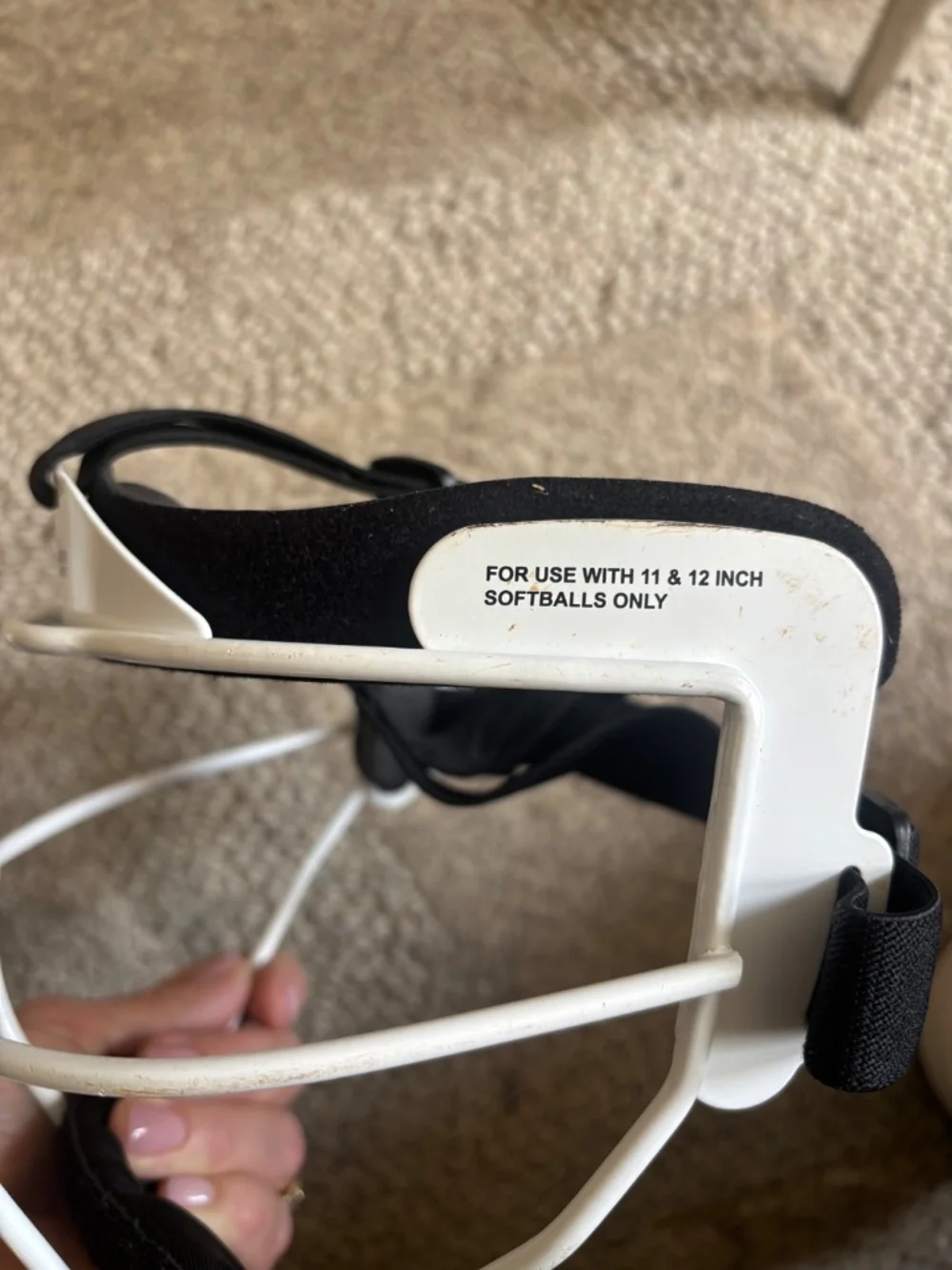 Champions women's softball Face-protecting mask